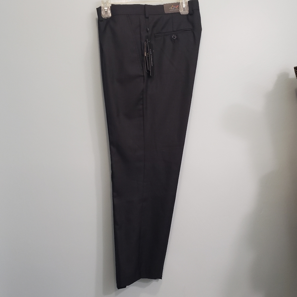 Greg Norman black slacks